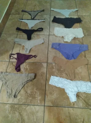 Lots de ma lingerie usagée