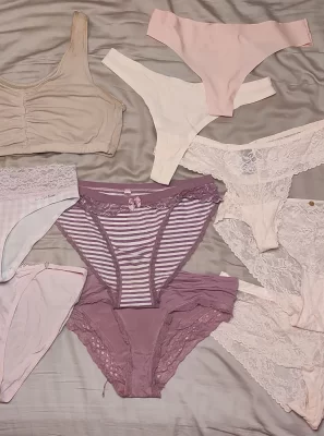 Old used bras